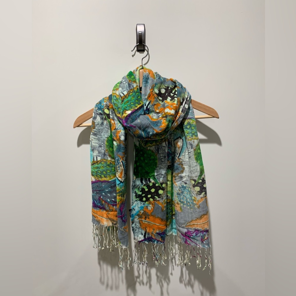 Multicolor Anthropologie scarf by Rinkee